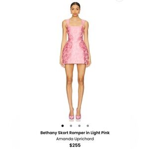 REVOLVE | Amanda Uprichard - Bethany Skort Romper in Light Pink | Size S